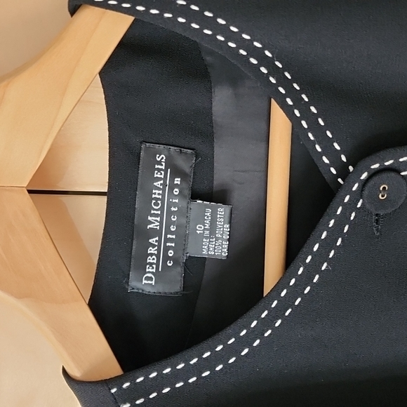 Debra Michaels Collection sz 10 crepe dress - Picture 13 of 13